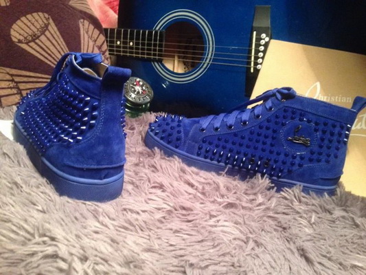 Christian Louboutin High-Top Fashion Men Shoes--008